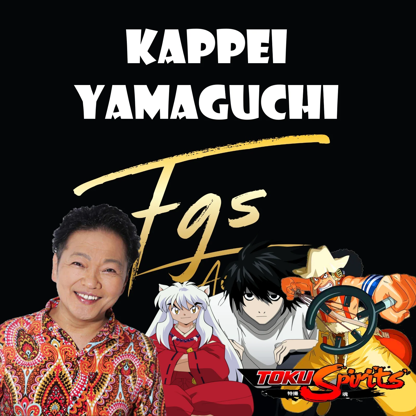 Kappei Yamaguchi Autograph
